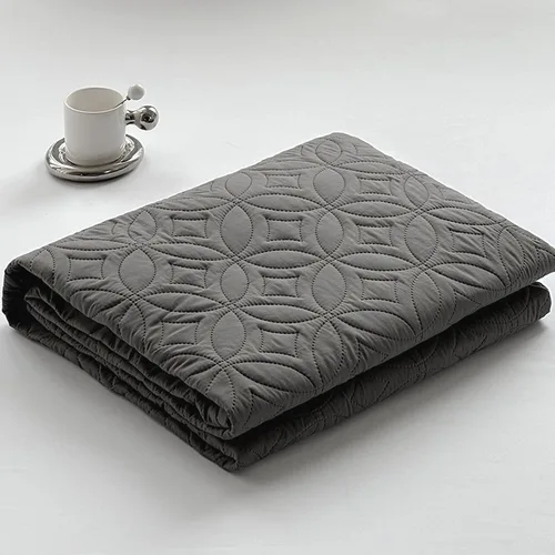 Miniatura 7 de FELTYBED Protector de colchón impermeable Twin de 39"x75", Funda de colchón suave Twin gris, Funda protectora acolchada de colchón transpirable