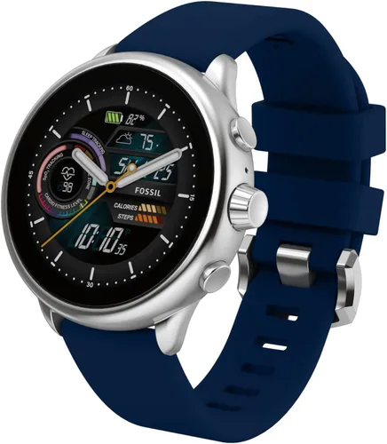 Fossil Gen 6 - Reloj inteligente con pantalla táctil Wellness Edition de 1.732in con Alexa integrado, frecuencia cardíaca, oxígeno en sangre,