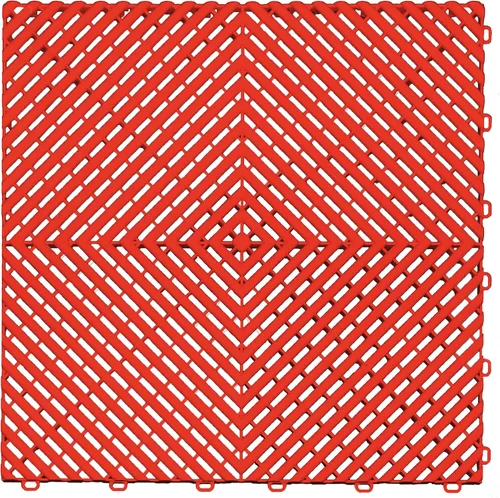 Miniatura 19 de Swisstrax Ribtrax PRO Azulejos Entrelazados para Piso de Garaje, 15.75 x 15.75 Pulgadas, Negro Azabache, Juego de 24 Piezas
