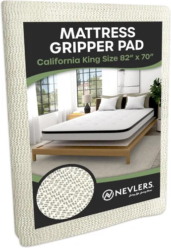 Miniatura 11 de Nevlers Almohadilla Antideslizante para Colchón Twin XL de 78" x 36" Topes de Cama para Prevenir que el Colchón se Deslice Agarraderas