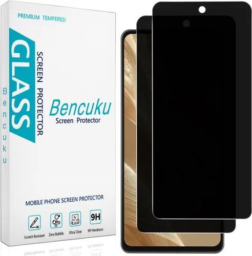 Miniatura 10 de Paquete de 2 protectores de pantalla de vidrio templado diseñados para Motorola Moto G Power 5G (2023), antiarañazos, sin burbujas