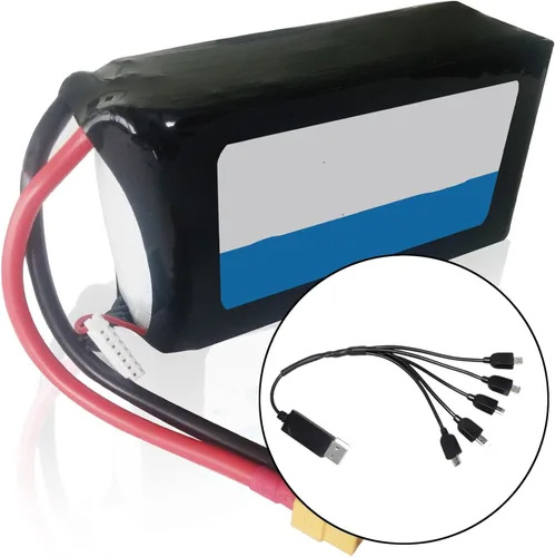 Miniatura 3 de Cable de carga para drones Recambios Fuerte Portátil Universal Drone Accesorios Quadcopter Parte para E525 S89 E88 E99 DIY Accs