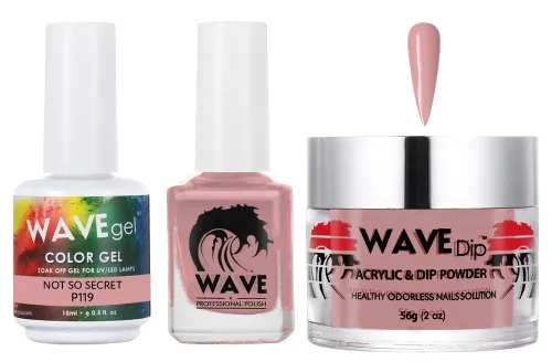 Miniatura 149 de WAVEGEL - Juego de gel de remojo, laca de uñas y polvo acrílico a juego - Colección Simplicity - #P109 Blizzard