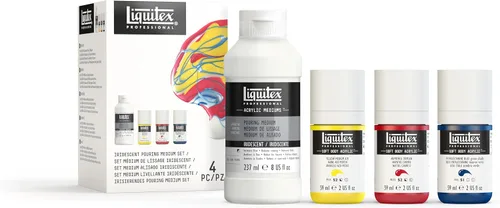 Miniatura 10 de Liquitex Profesional Acrílico textil, fluido de secado lento, efecto retardante