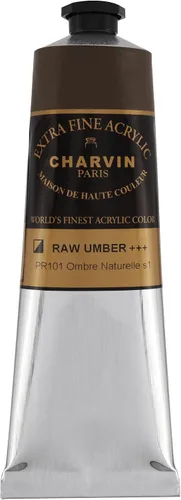 Miniatura 73 de Charvin Pintura acrílica profesional extrafina – verde absenta, tubo de 2.1 fl oz, pigmentos de triple fresado, resistente a la luz, pinturas