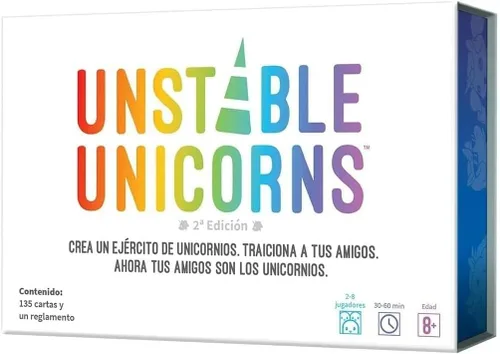 Juego de mesa Unicornios inestables pegi 8