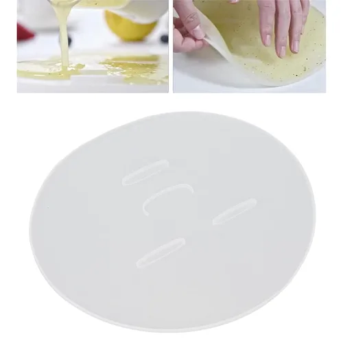 Máscara facial DIY, máscara para máquina de fabricación de frutas y verduras, máscara reutilizable de silicona para hacer placa, máscara para el