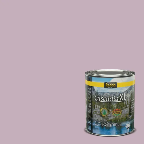 Miniatura 105 de Rodda Paint CASCADIA XL Pintura e imprimación satinada exterior en uno, cuarto de galón, solo ayer