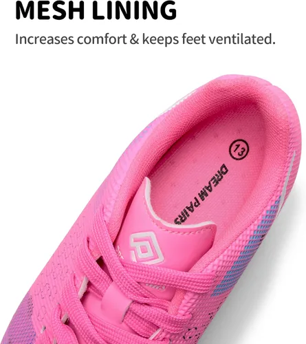 Miniatura 4 de DREAM PAIRS Zapatos de fútbol para niños y niñas, zapatos de fútbol para niños pequeñosniños grandes