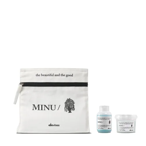 Miniatura 14 de Davines MINU Shampoo Champú de retención de color para cabello teñido y tratado Protege y mantiene el cabello brillante, brillante durante más