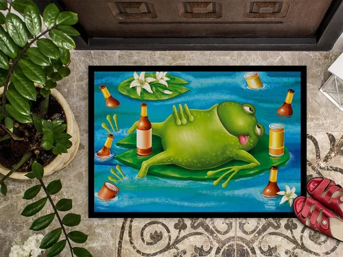 Miniatura 3 de Caroline's Treasures APH0093MAT - Tapete para puerta delantera de 18 x 27 pulgadas, tapete para interiores y exteriores, antideslizante, lavable