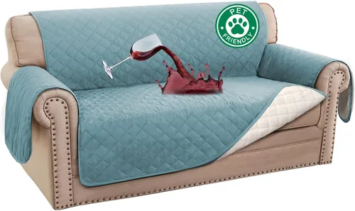 Miniatura 24 de Turquoize Funda 100% Impermeable para Sillón de Ala Fundas para Sillón de Ala con Brazos Protector de Silla Sofá Protector Triple Antideslizante