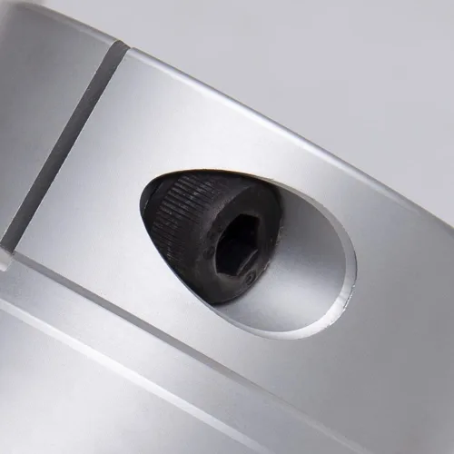 Miniatura 4 de Aluminio Ciruela Flexible Eje Acoplamiento Diámetro 0.984 in Longitud 1.181 in Conector Flexible Acoplador Flexible para Impresora 3D Máquina CNC