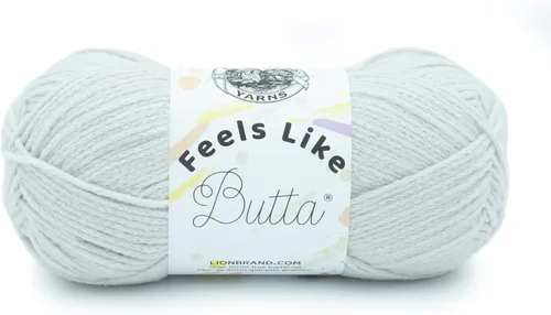 Miniatura 40 de Lion Brand Yarn - Hilo Feels Like Butta, hilo aterciopelado suave para tejer y hacer ganchillo, paquete de 1, Negro