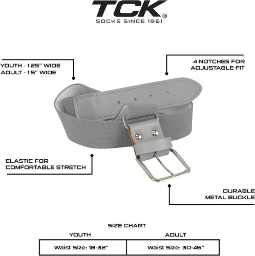 Miniatura 2 de TCK Softball Baseball Belt Youth and Adult Sizes