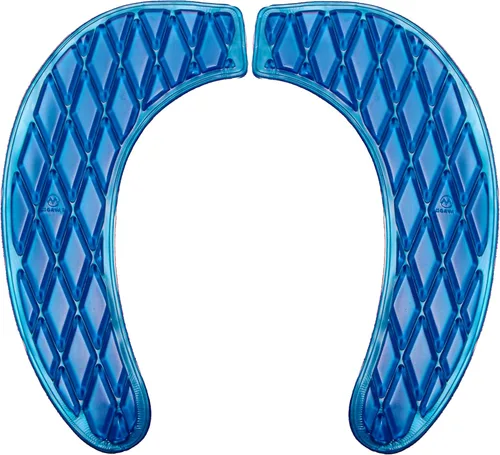 Morvat Cojín de gel para asiento de inodoro, cojín elevador acolchado lavable para inodoros y silla cómoda, máxima comodidad y apoyo para alivio del
