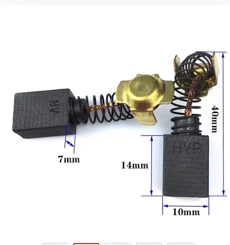Miniatura 2 de 4pcs N398321 Kit de reemplazo de cepillo de carbono para DEWALT DWP849X DWP849 N398327 N103592 N08840