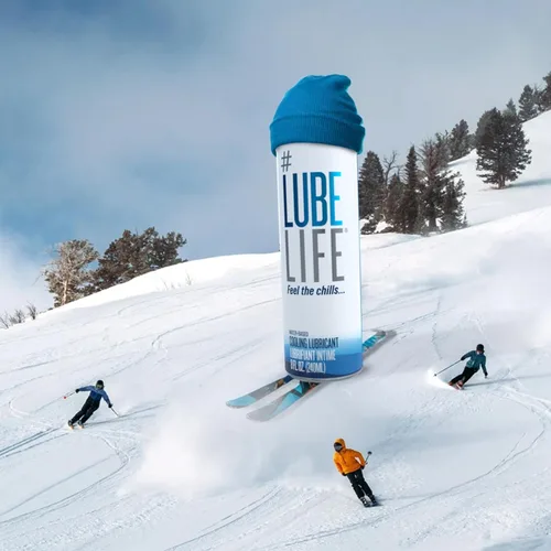 Miniatura 8 de LubeLife Lubricante refrescante a base de agua, lubricante de calentamiento personal para hombres, mujeres y parejas, no mancha, 4 onzas líquidas