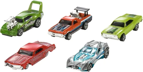 Miniatura 9 de Hot Wheels Juego de 10 camiones y autos de juguete a escala 1:64 para niños y coleccionistas, los estilos pueden variar [Exclusivo de Amazon]