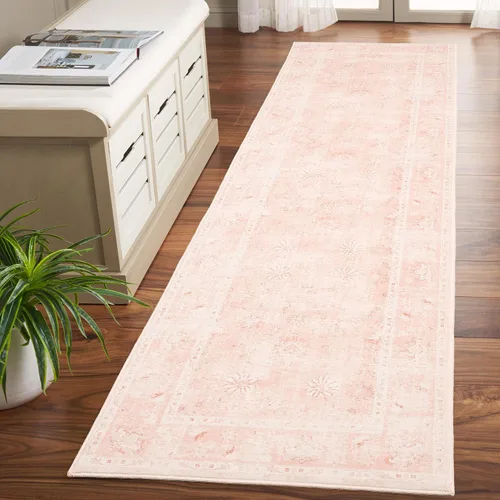 Miniatura 13 de LIMON HOME Alfombra de Área Lavable 6x9, Alfombras Grandes y Suaves para Sala de Estar Alfombra Floral Vintage Beige de 6 por 9 Alfombras de Área