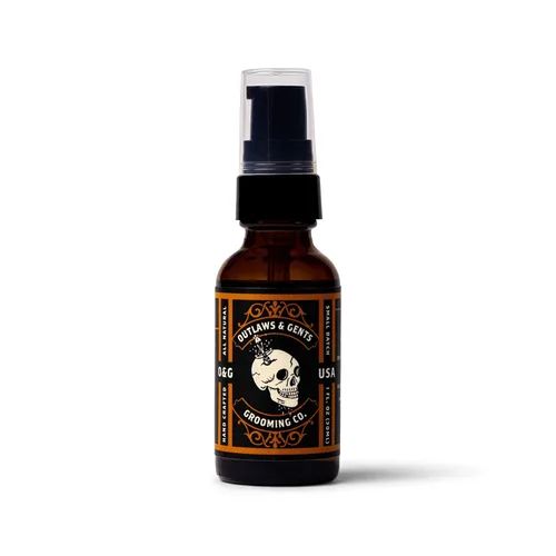 Miniatura 2 de Outlaws & Gents Grooming Co Aceite de aseo – Aceite natural para barba y cabello para hombres – Hidrata y suaviza el cabello, reduce la picazón