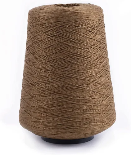 Miniatura 20 de Silk City Fibers, 5/2 Perle Mercerized Cotton Weaving Yarn pino