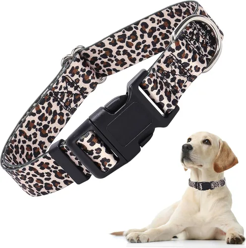 Miniatura 19 de Collares de Perro para Niñas con Patrones de Margaritas, Lindo Collar Rosa para Perras, Collares Ajustables Blandos y Duraderos para Perros XS 12