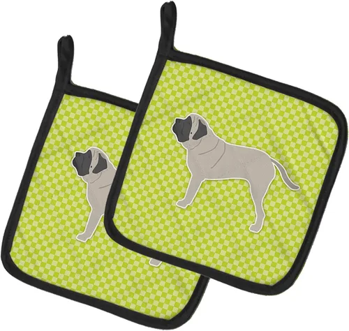 Miniatura 71 de Caroline's Treasures BB3567PTHD - Juego de soportes para ollas de cocina resistentes al calor, almohadillas calientes para cocinar, hornear, Copo