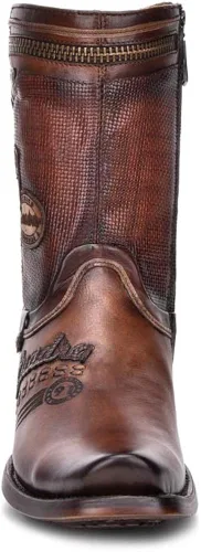Miniatura 3 de Bota Hombre Cuadra en Piel Genuina Marrón