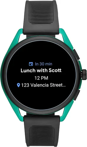 Miniatura 6 de Emporio Armani - Smartwatch 3 con tecnología Wear OS de Google con altavoz frecuencia cardíaca GPS NFC y notificaciones de celular inteligente Negro