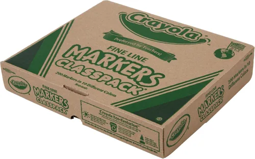 Miniatura 4 de Marcadores de línea fina Crayola, paquete de 200 unidades, marcadores a granel para niños para preescolar, jardín de infantes, aulas de primaria