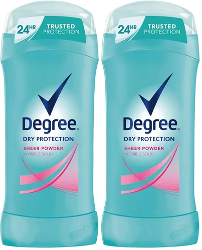 Miniatura 4 de DEGREE Sheer Powder - Desodorante antitranspirante en barra, azul, 2.6 onzas