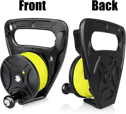 Miniatura 6 de Anclaje compacto de 150 pies para kayak con tapón de pulgar para buceo submarino de seguridad Negro