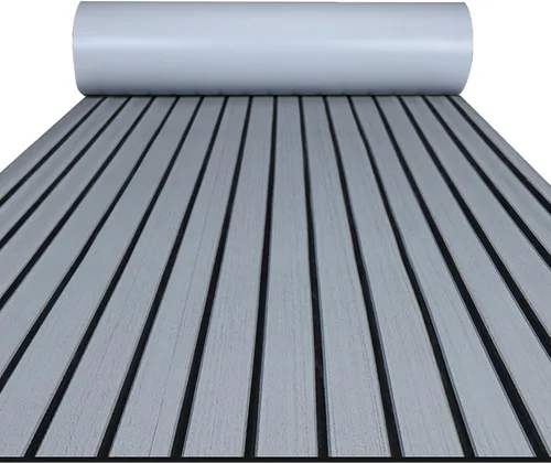 Miniatura 12 de FOCEAN Boat Flooring EVA Foam Boat Decking Faux Teak Marine Flooring Marine Mat Sheet for Motorboat Jon Boats Bass Boat RV Kayak, 94.5"x