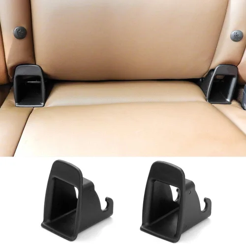 Miniatura 2 de Shkalacar ISOFIX - Guía de cierre de cinturón de interfaz, 2 piezas de hebilla de interfaz ISOFIX para asiento de automóvil, conector de soporte