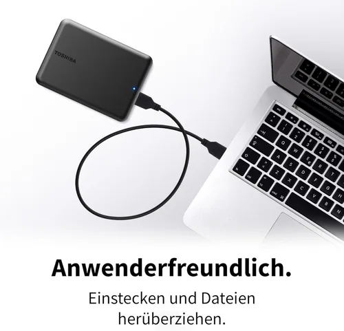Miniatura 5 de Toshiba Canvio Partner - Disco duro externo portátil de 2.5 pulgadas, compatible con USB 3.2, Mac y Windows. Xbox, PS4, PS5