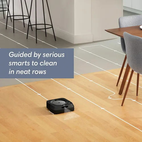 Miniatura 6 de iRobot Roomba i3+ EVO (3550) Robot Aspirador y Braava Jet m6 (6113) Paquete de trapeador robot, conexión Wi-Fi, mapeo inteligente, funciona