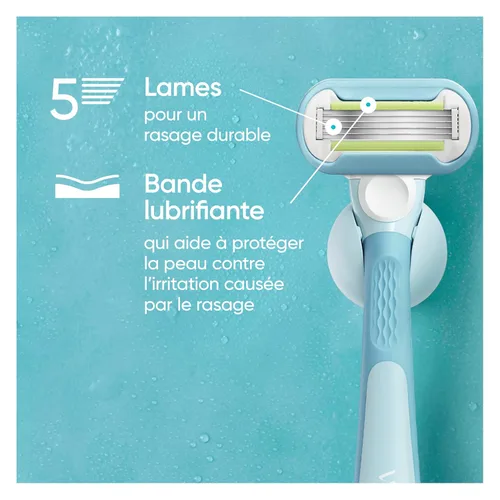 Miniatura 9 de Gillette Venus Repuestos de maquinilla de afeitar para mujeres, hojas para maquinilla, 8 unidades, Venus original