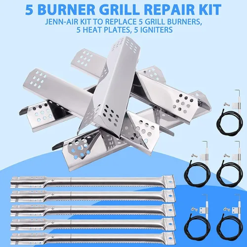 Miniatura 3 de Criditpid Piezas de repuesto para parrilla Jenn-Air 720-0727 720-0709B 720-0709, electrodo de encendido para placa de calor para Kitchenaid