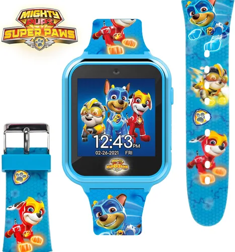 Miniatura 3 de Reloj inteligente Accutime Paw Patrol con cámara para niños y bebés - Reloj inteligente interactivo para niños y niñas con juegos, grabadora de voz