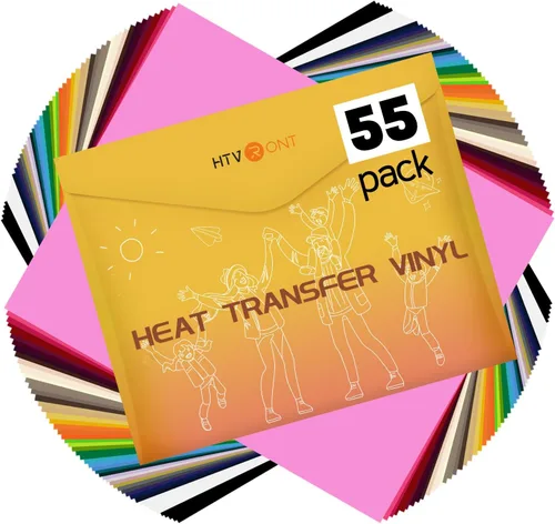 Miniatura 10 de HTVRONT Paquete de 13 vinilos de transferencia de calor rosa bebé, hojas de vinilo para planchar de 12 x 10 pulgadas para camisetas, vinilo HTV