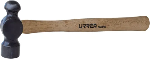 Miniatura 4 de URREA 1308PN - Martillo de bola de 8 onzas con cabeza forjada y mecanizada y mango ergonómico de roble