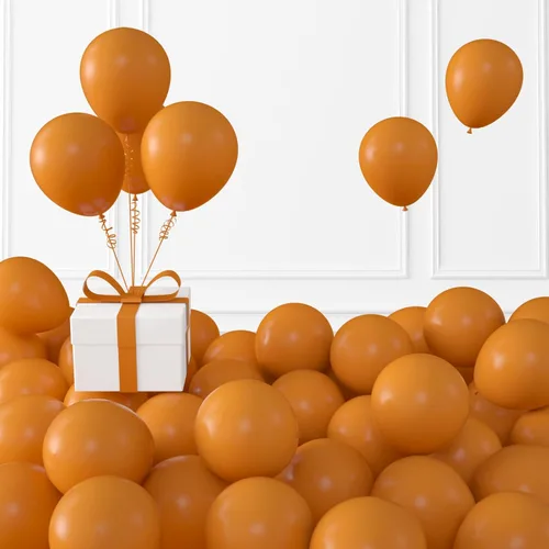 Miniatura 84 de KALOR Globos dorados champagne, 100 piezas de 5 pulgadas de globos mini de látex mate para arco de guirnalda de globos, decoración de cumpleaños