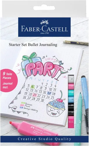 Miniatura 8 de Faber-Castell Bullet Journaling Starter Set 9 piezas