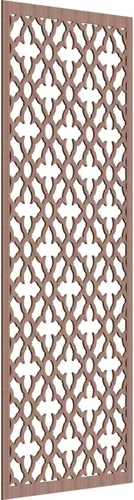 Miniatura 31 de Madison Paneles de pared decorativos de madera con calado, 9 3/8 pulgadas de ancho x 24 3/8 pulgadas de alto x 3/8 de alto, roble rojo rojo (Red Oak)