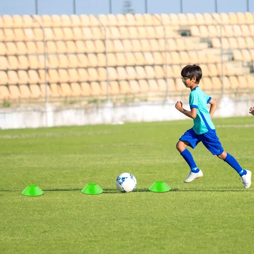 Miniatura 6 de 15 conos de fútbol para entrenamiento deportivo, mini conos de fútbol flexibles de agilidad deportivos, conos de entrenamiento para fútbol