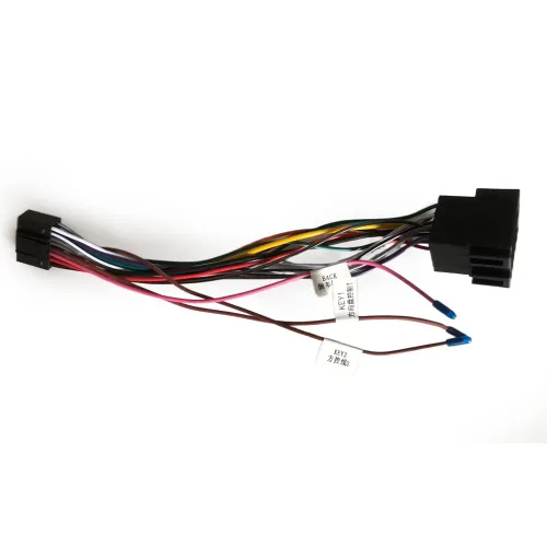 Miniatura 6 de Hikity Arnés de cableado de 16 pines Adaptador ISO para radio de coche Android Universal ISO Estándar Conector de radio hembra con cables de control