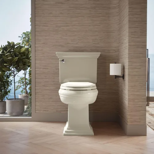 Miniatura 10 de KOHLER 4636-RL-96 Cachet ReadyLatch - Asiento de inodoro alargado con cierre lento, cierre suave, tapa silenciosa del asiento de inodoro, topes