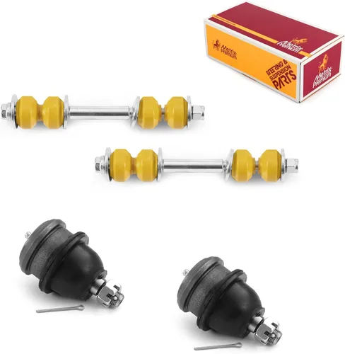Miniatura 223 de Metrix Premium Chassis Parts - Juego de 4 piezas de articulación de rótula superior y barra estabilizadora delantera para Ford Ranger RWD 1998-2011