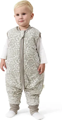Miniatura 11 de Mosebears Cotton Toddler Sleep Sack with Feet 2.5 TOG Ultra Soft Toddler Sleeping Sack Baby Sleep Bag Walker Wearable Blanket